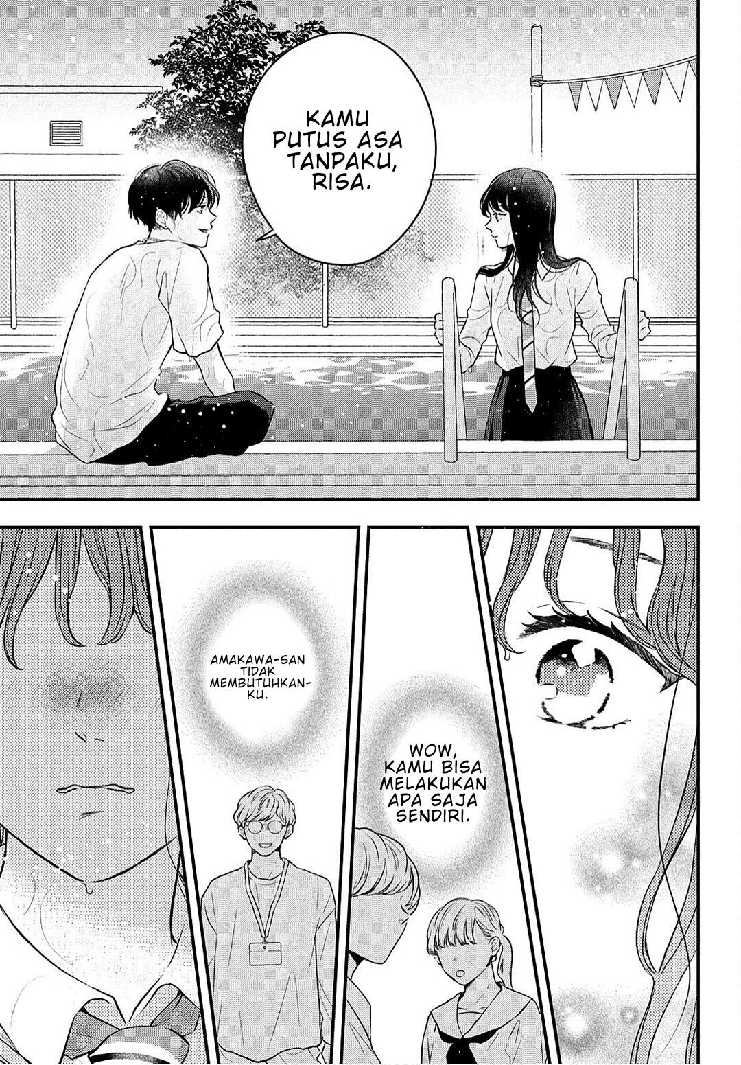 Hikaeme ni Itte mo, Kore wa Ai Chapter 3 Gambar 34