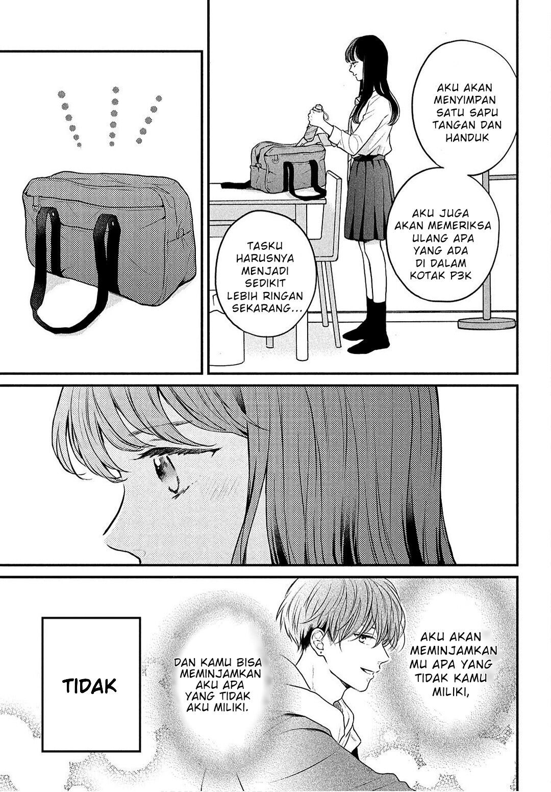 Hikaeme ni Itte mo, Kore wa Ai Chapter 3 Gambar 4