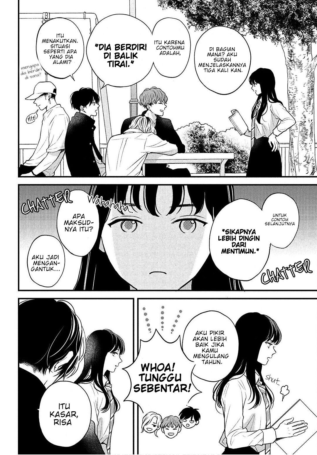 Hikaeme ni Itte mo, Kore wa Ai Chapter 3 Gambar 7
