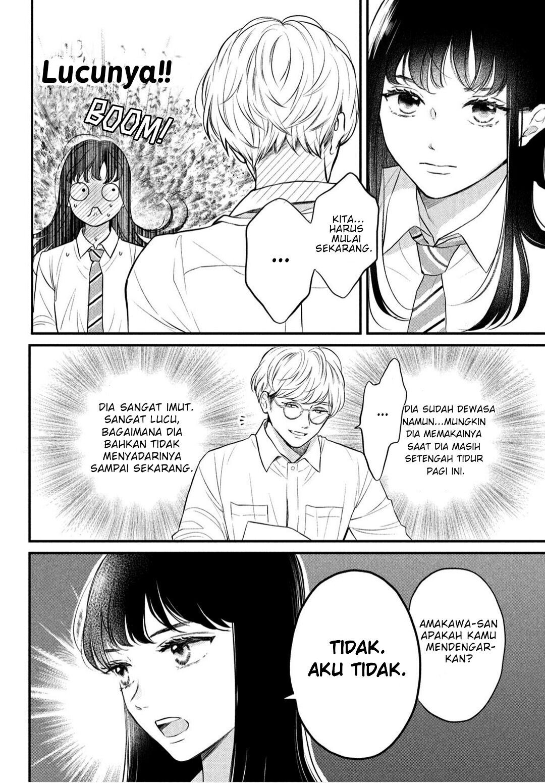Hikaeme ni Itte mo, Kore wa Ai Chapter 1 Gambar 11