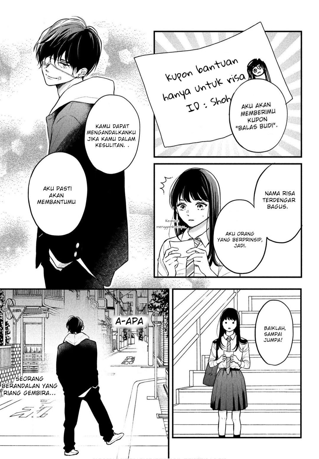 Hikaeme ni Itte mo, Kore wa Ai Chapter 1 Gambar 32