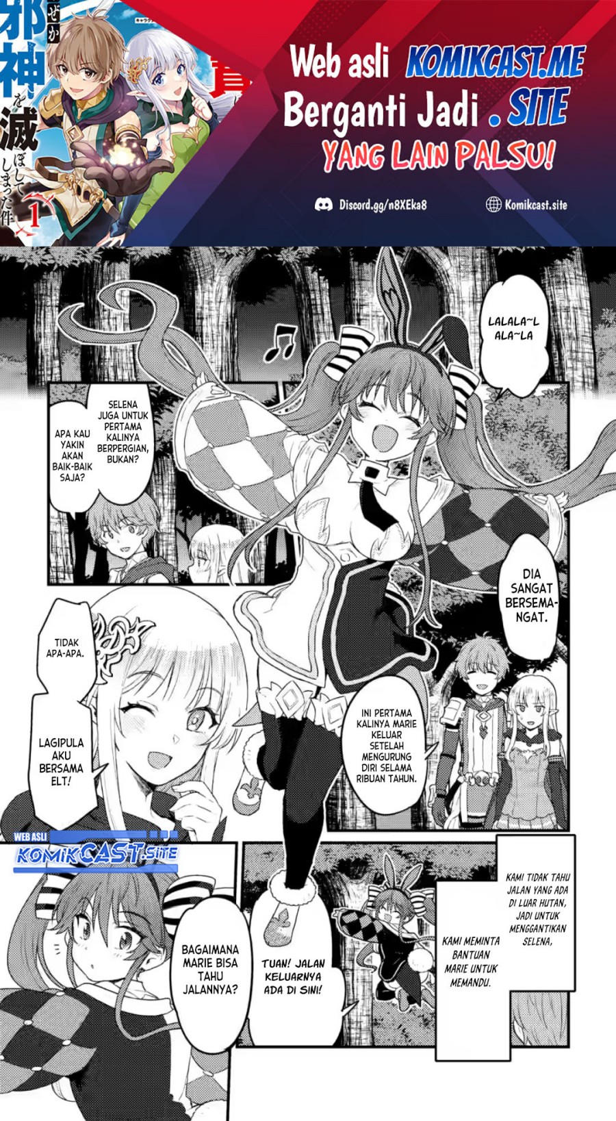 Baca Ikenie ni Natta Ore ga Nazeka Jashin wo Horoboshite Shimatta Ken Chapter 09 Gambar 2