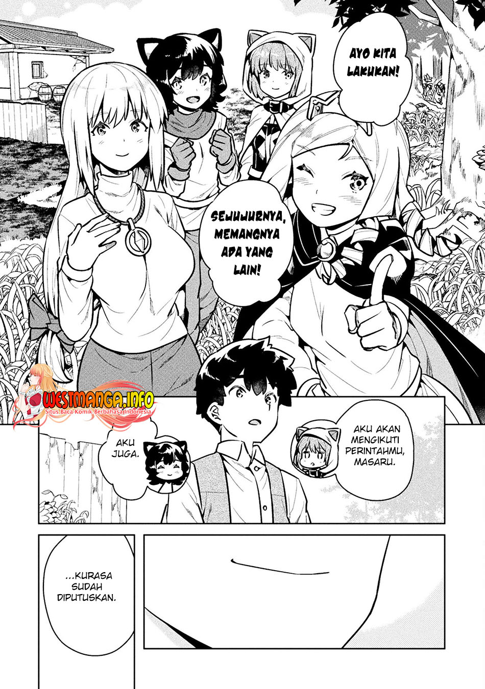 NEET dakedo Hello Work ni Ittara Isekai ni Tsuretekareta Chapter 45 Gambar 31