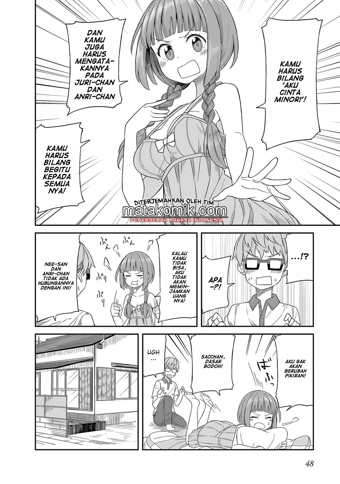 Hinomoto-san Chi no 3-shimai Chapter 4 Gambar 8
