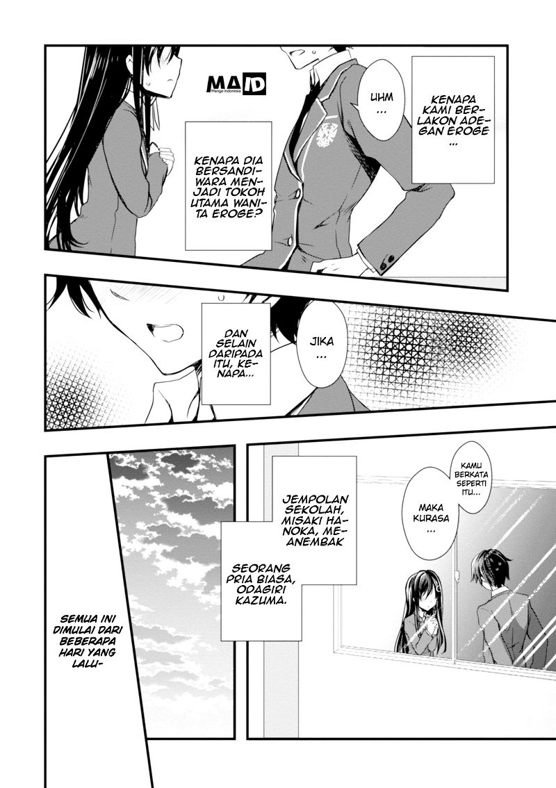 Hiota no Kanojo ga Ore no Motteru Eroge ni Kyoumi Shinshin Nanda ga…… Chapter 1 Gambar 12