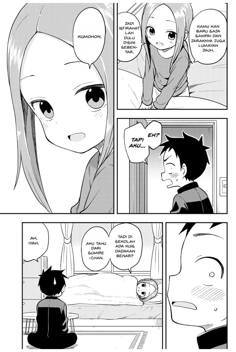 Karakai Jouzu no Takagi-san Chapter 160 Gambar 6
