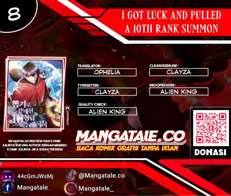 Baca Komik I Got Lucky And Pulled A 10th Rank Summon Chapter 08 Gambar 1