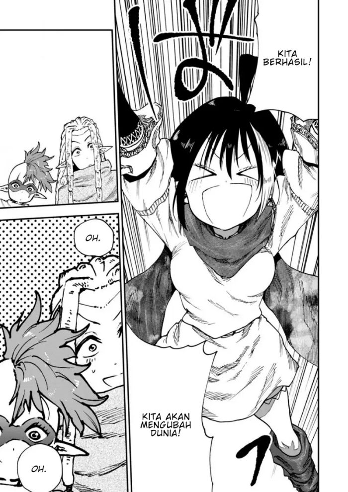 Elf Deck To Senjou Gurashi Chapter 12 Gambar 33