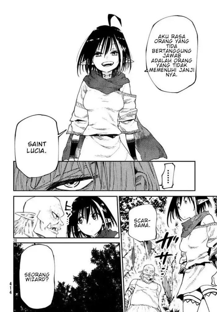 Elf Deck To Senjou Gurashi Chapter 09 Gambar 28
