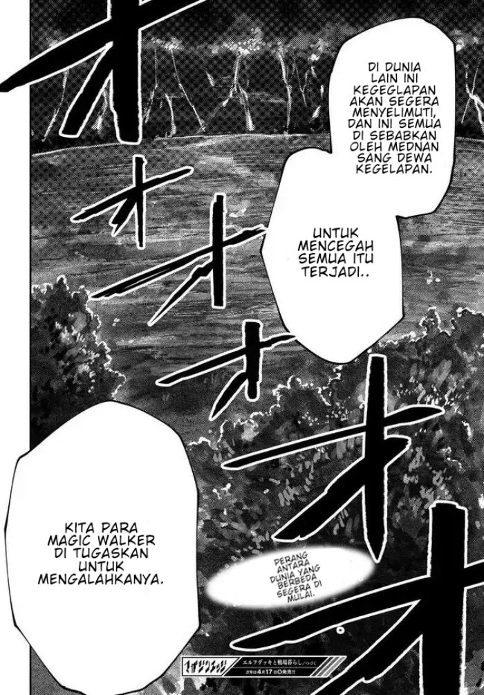 Elf Deck To Senjou Gurashi Chapter 09 Gambar 32