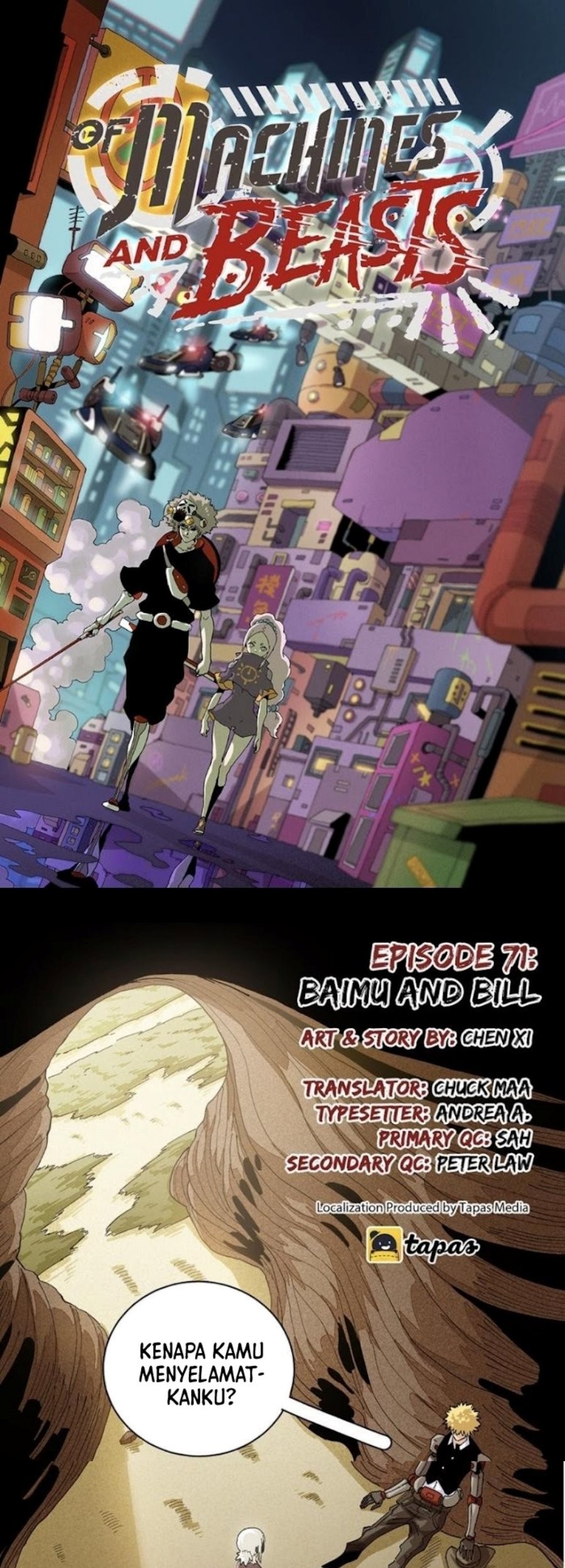 Baca Manhua Last Word of the World Chapter 71 Gambar 2