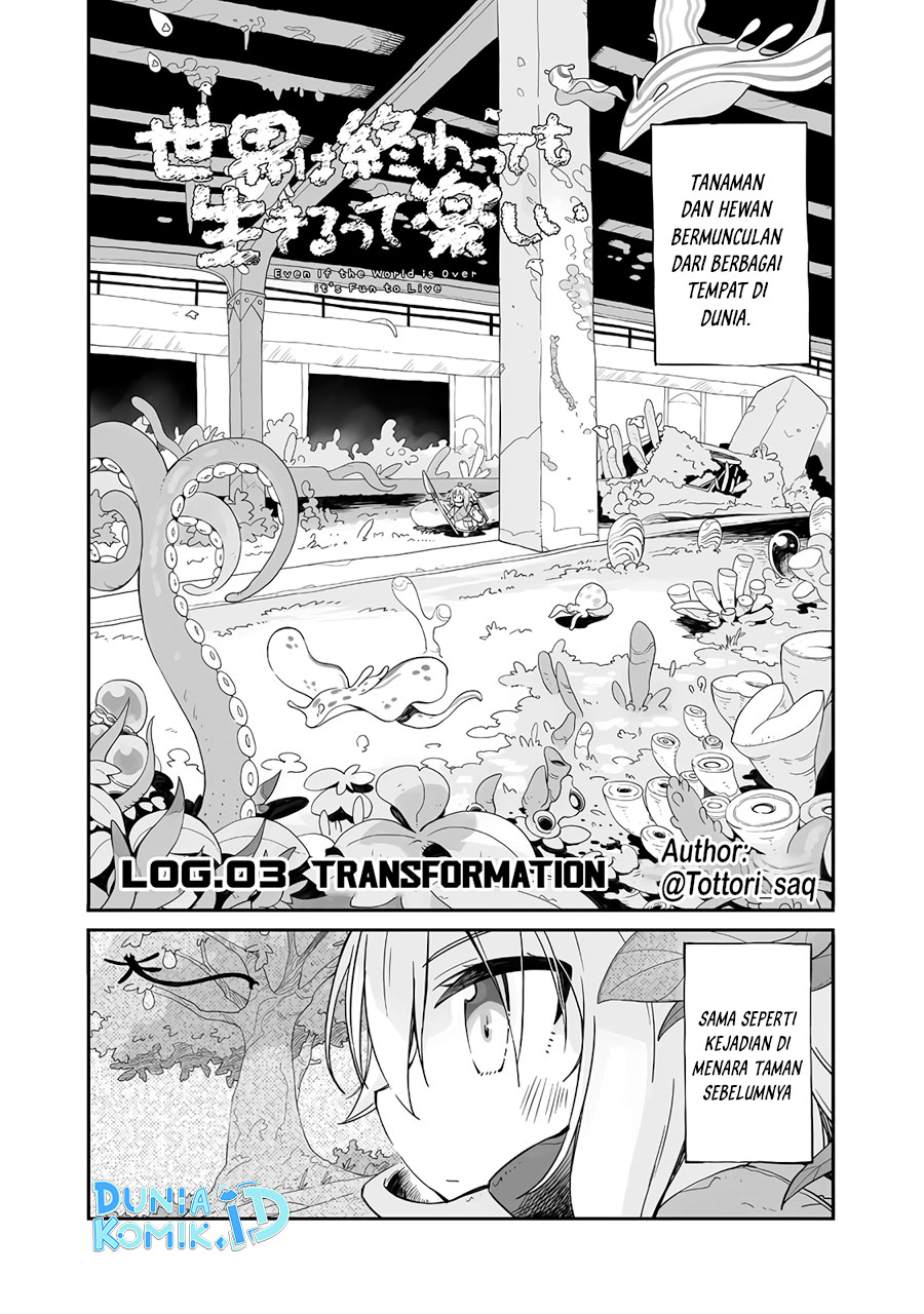Sekai wa Owattemo Ikirutte Tanoshii Chapter 03 Gambar 5