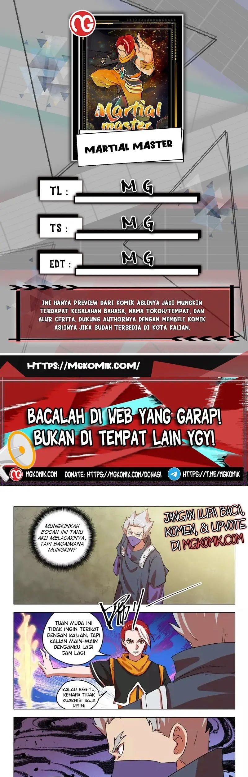Baca Komik Martial Master Chapter 548 Gambar 1
