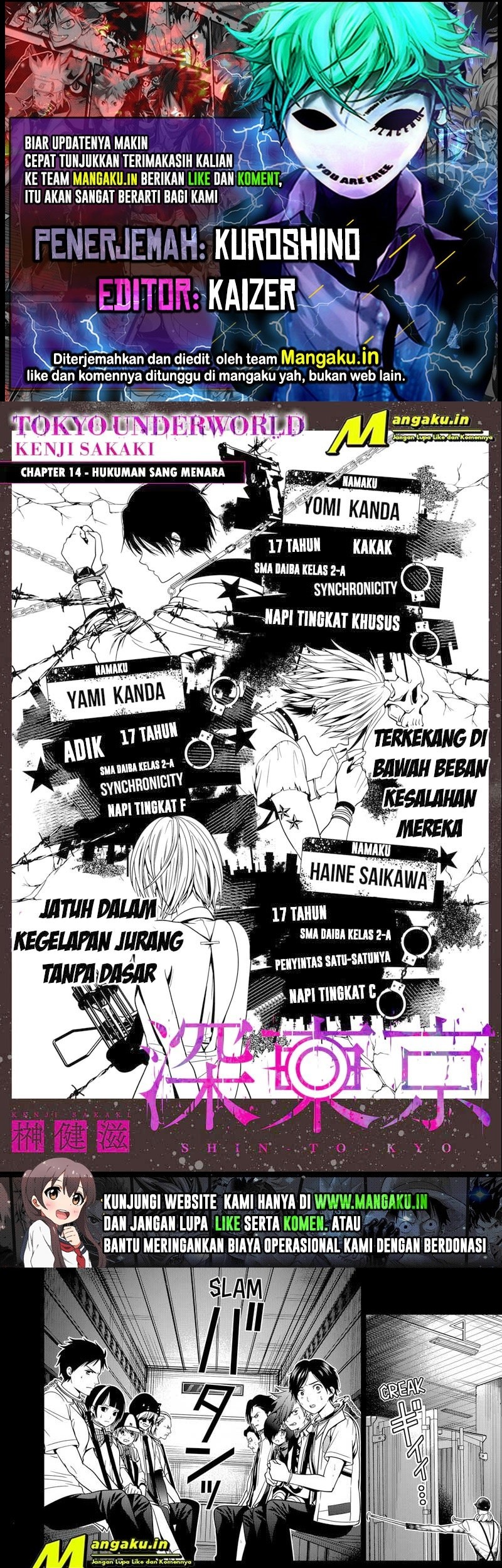 Baca Komik Tokyo Underworld Chapter 14 Gambar 1