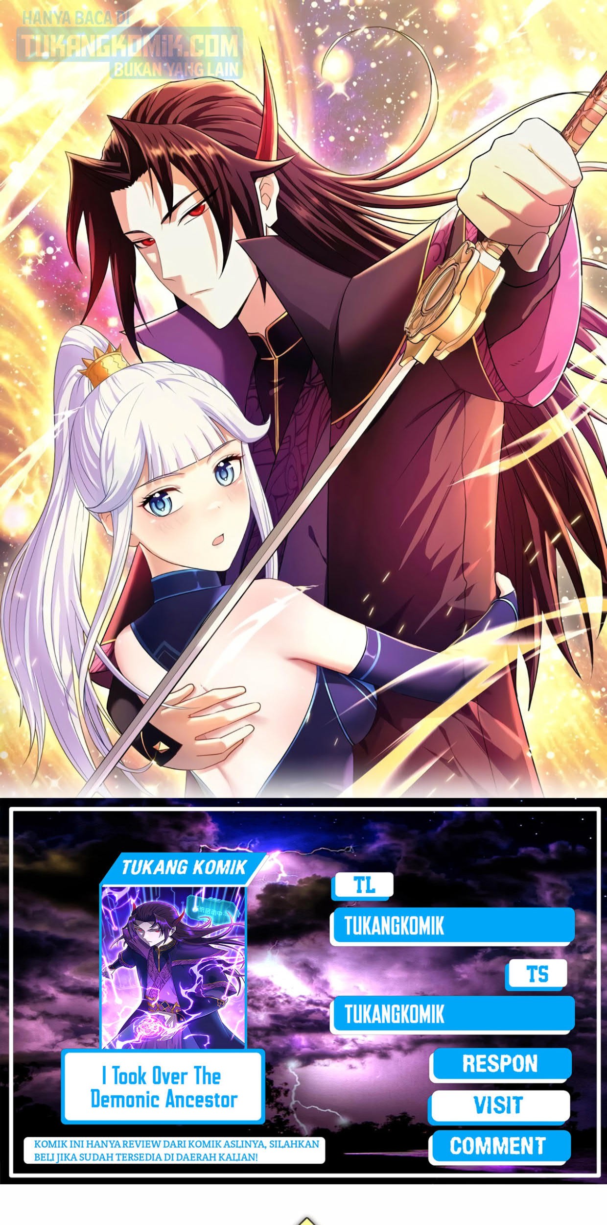 Baca Komik I Have Become The Demonic Ancestor Chapter 16 Gambar 1