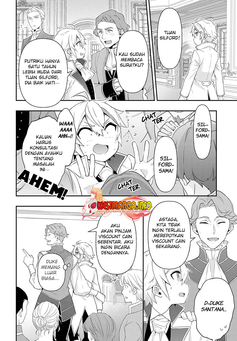 Tensei Kizoku no Isekai Boukenroku ~Jichou wo Shiranai Kamigami no Shit Chapter 45 Gambar 29