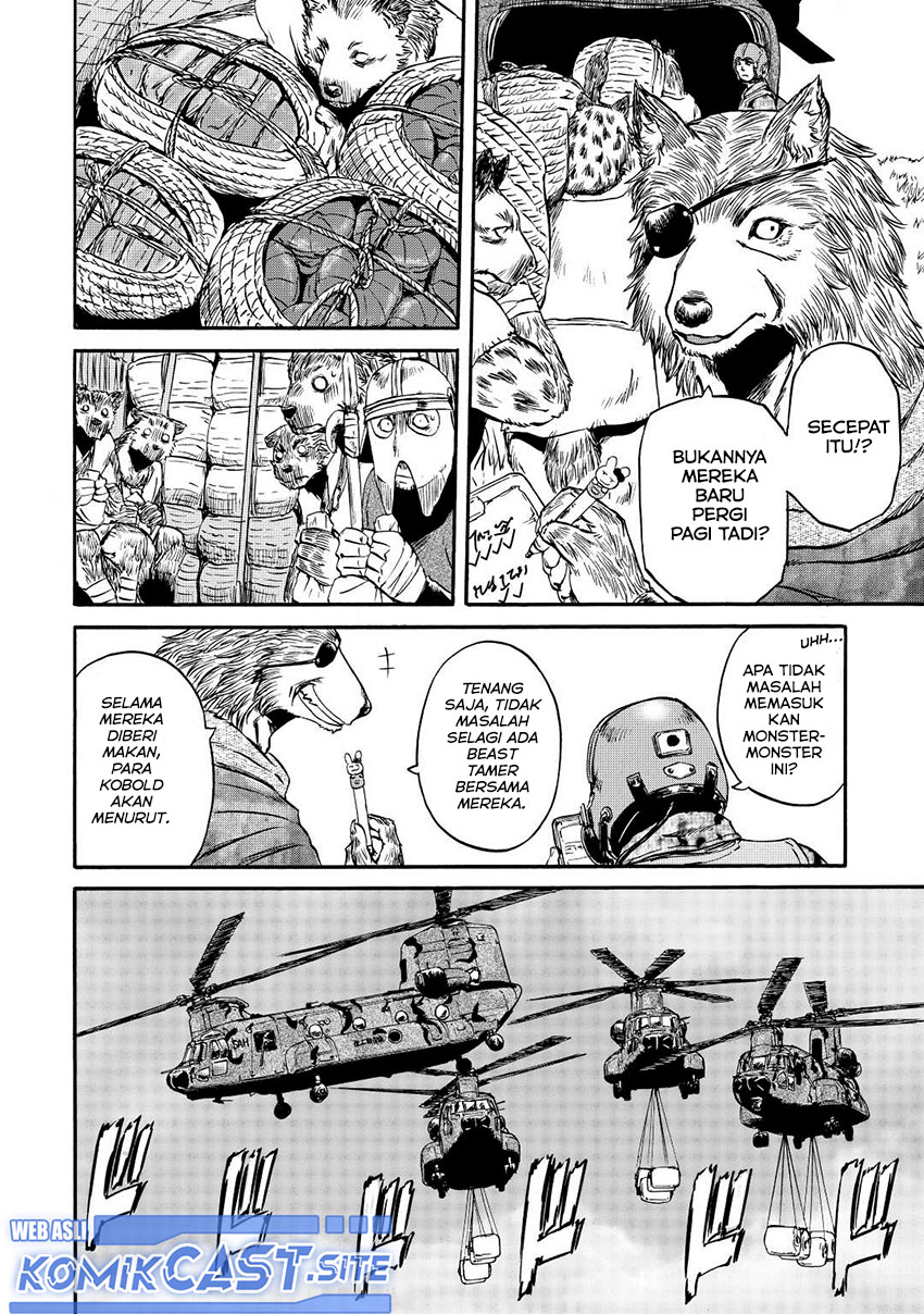Gate – Jietai Kare no Chi nite Kaku Tatakeri Chapter 117 Gambar 13