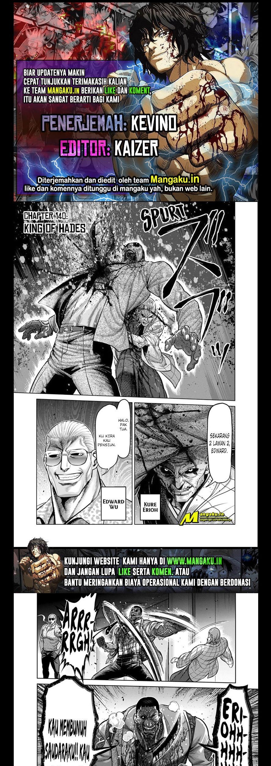 Baca Komik Kengan Omega Chapter 140 Gambar 1