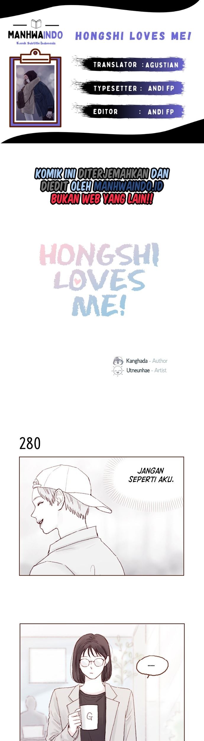 Baca Komik Hongshi Loves Me! Chapter 40 Gambar 1