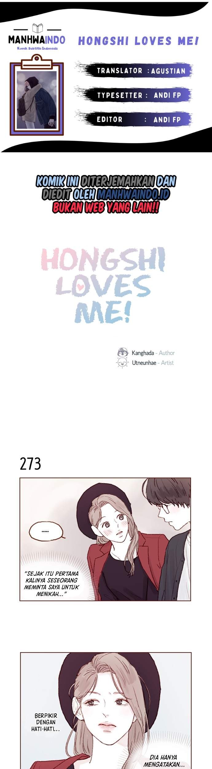 Baca Komik Hongshi Loves Me! Chapter 39 Gambar 1