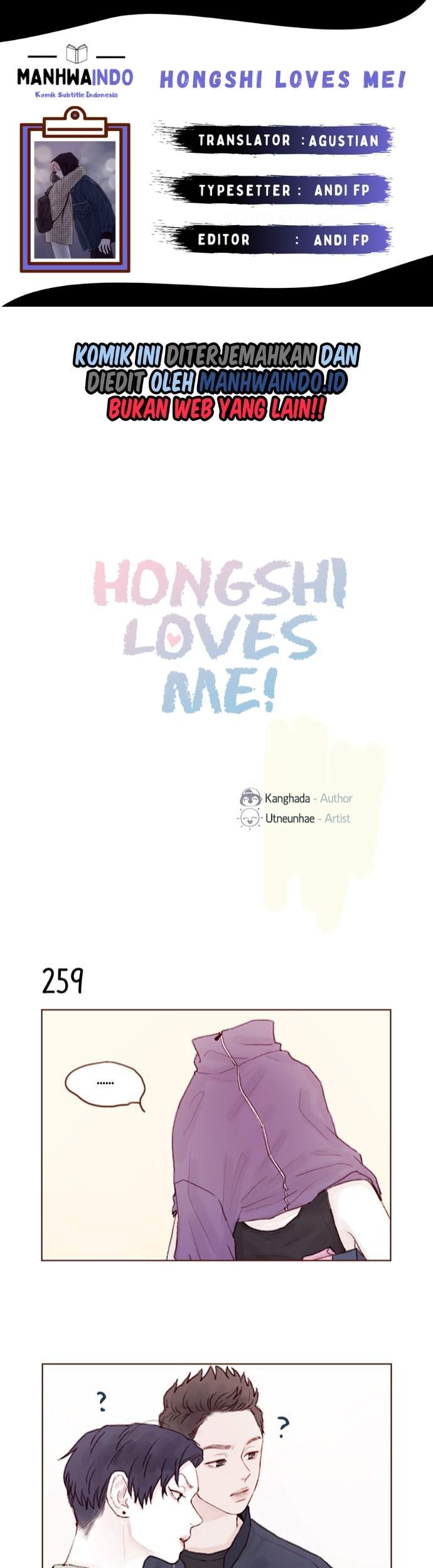 Baca Komik Hongshi Loves Me! Chapter 37 Gambar 1