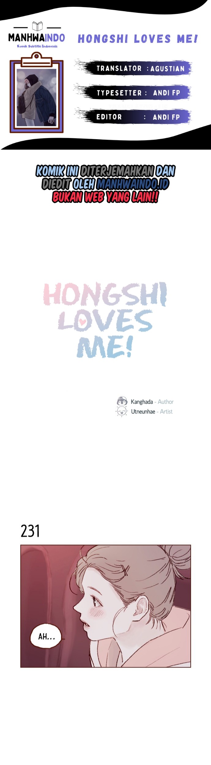 Baca Komik Hongshi Loves Me! Chapter 33 Gambar 1