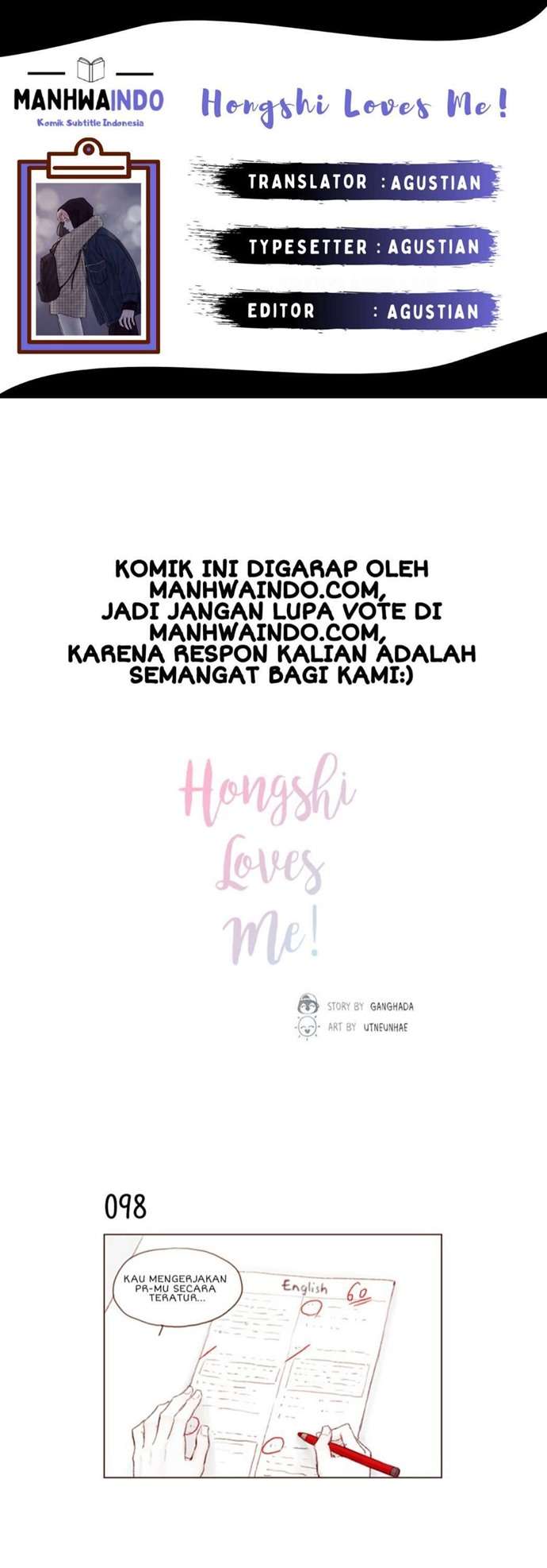 Baca Komik Hongshi Loves Me! Chapter 14 Gambar 1
