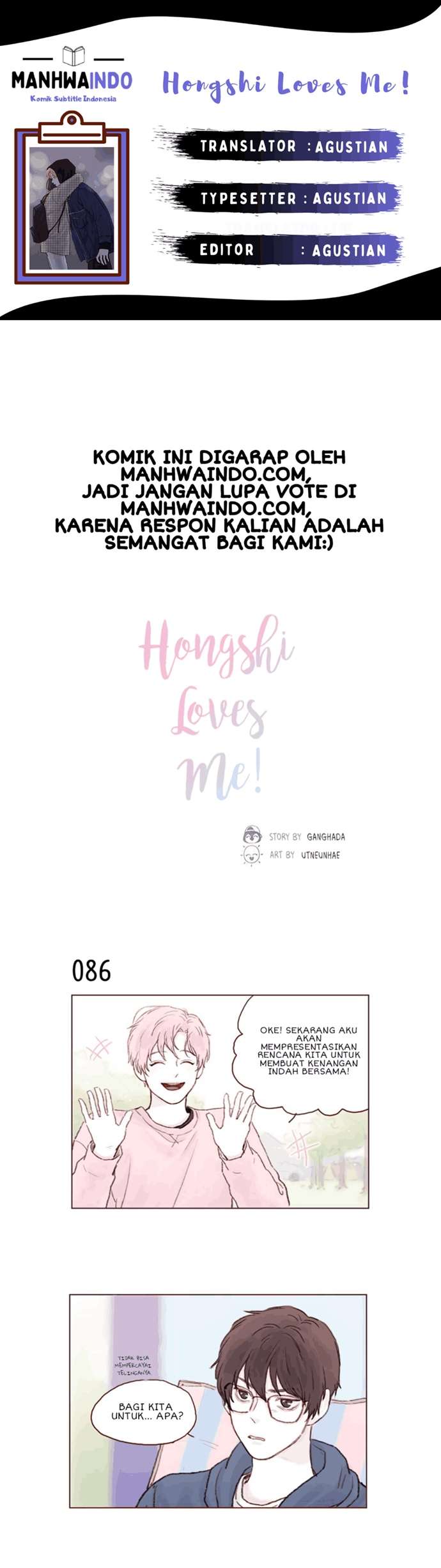 Baca Komik Hongshi Loves Me! Chapter 12 Gambar 1