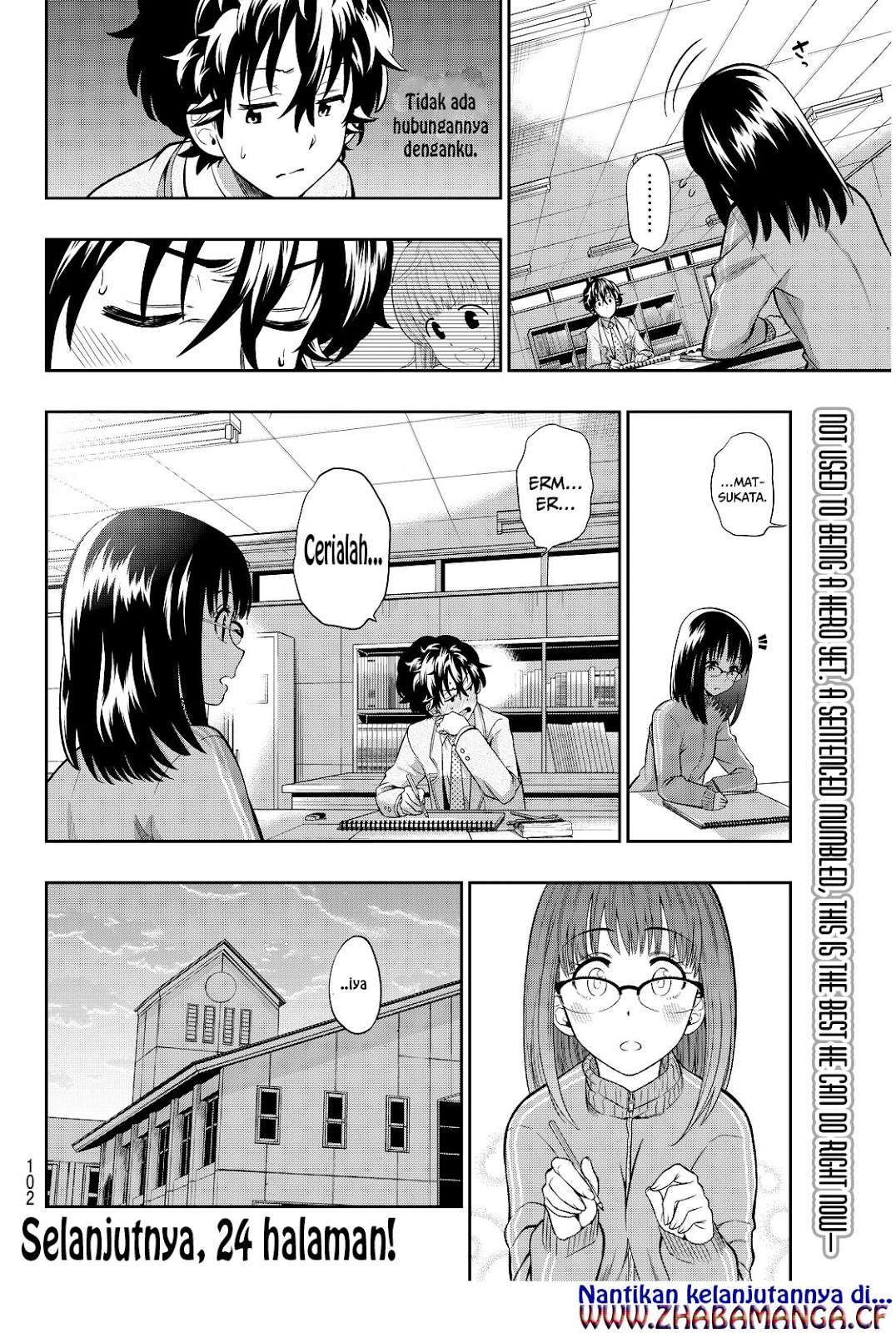 Hoshino, Me o Tsubutte Chapter 3 Gambar 31