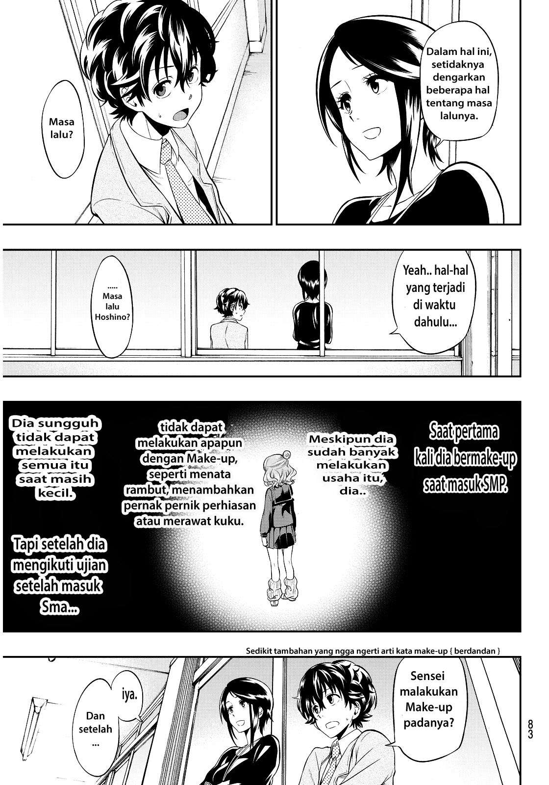 Hoshino, Me o Tsubutte Chapter 2 Gambar 19