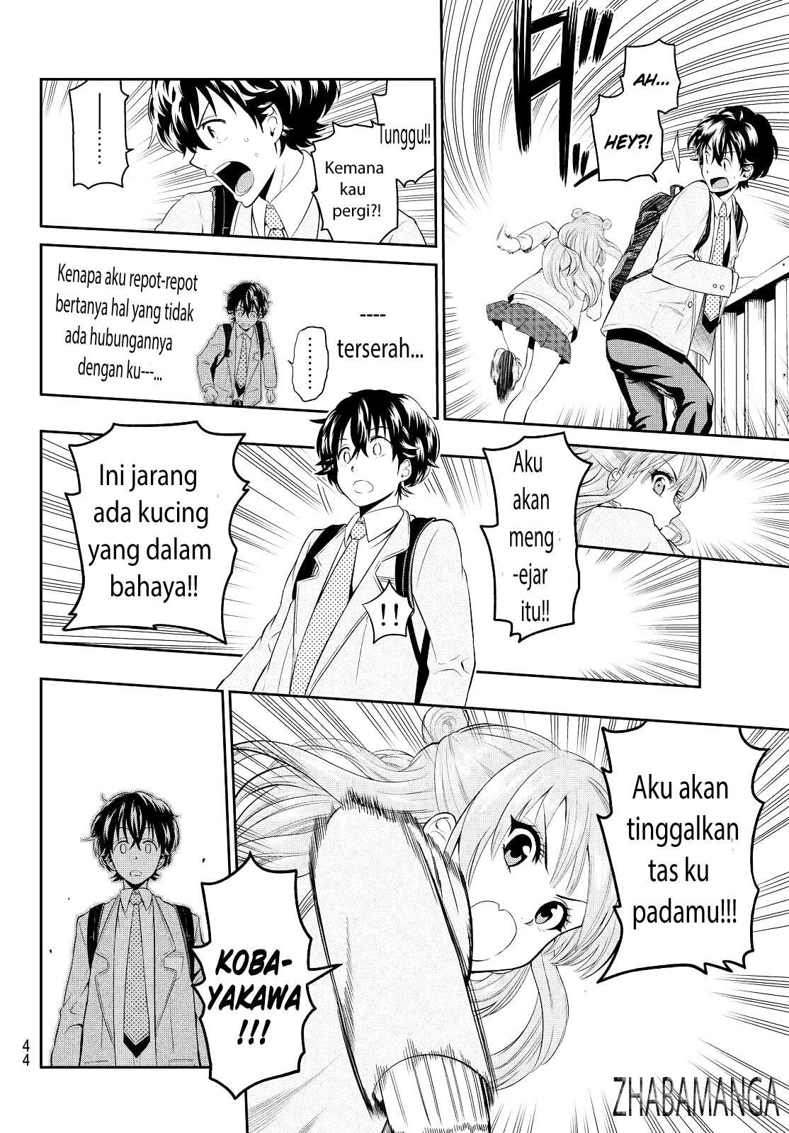 Hoshino, Me o Tsubutte Chapter 1 Gambar 37