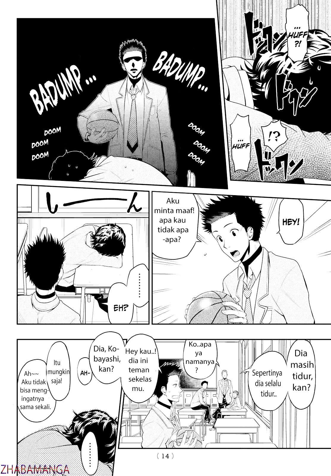 Hoshino, Me o Tsubutte Chapter 1 Gambar 7