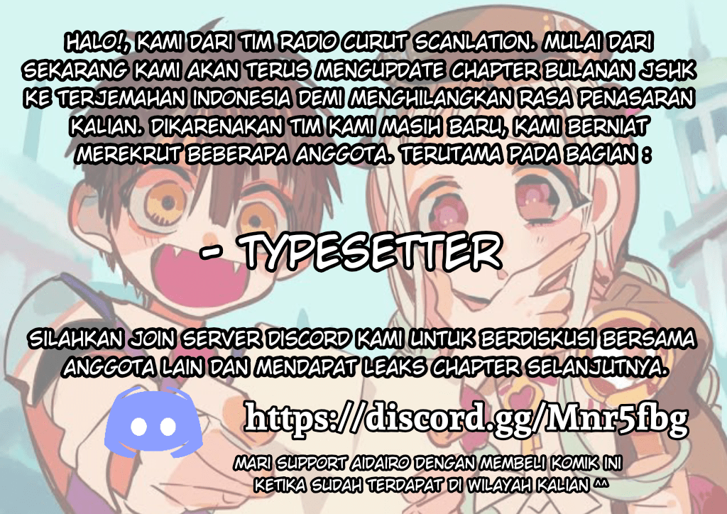 Houkago Shounen Hanako-kun Chapter 8 Gambar 19