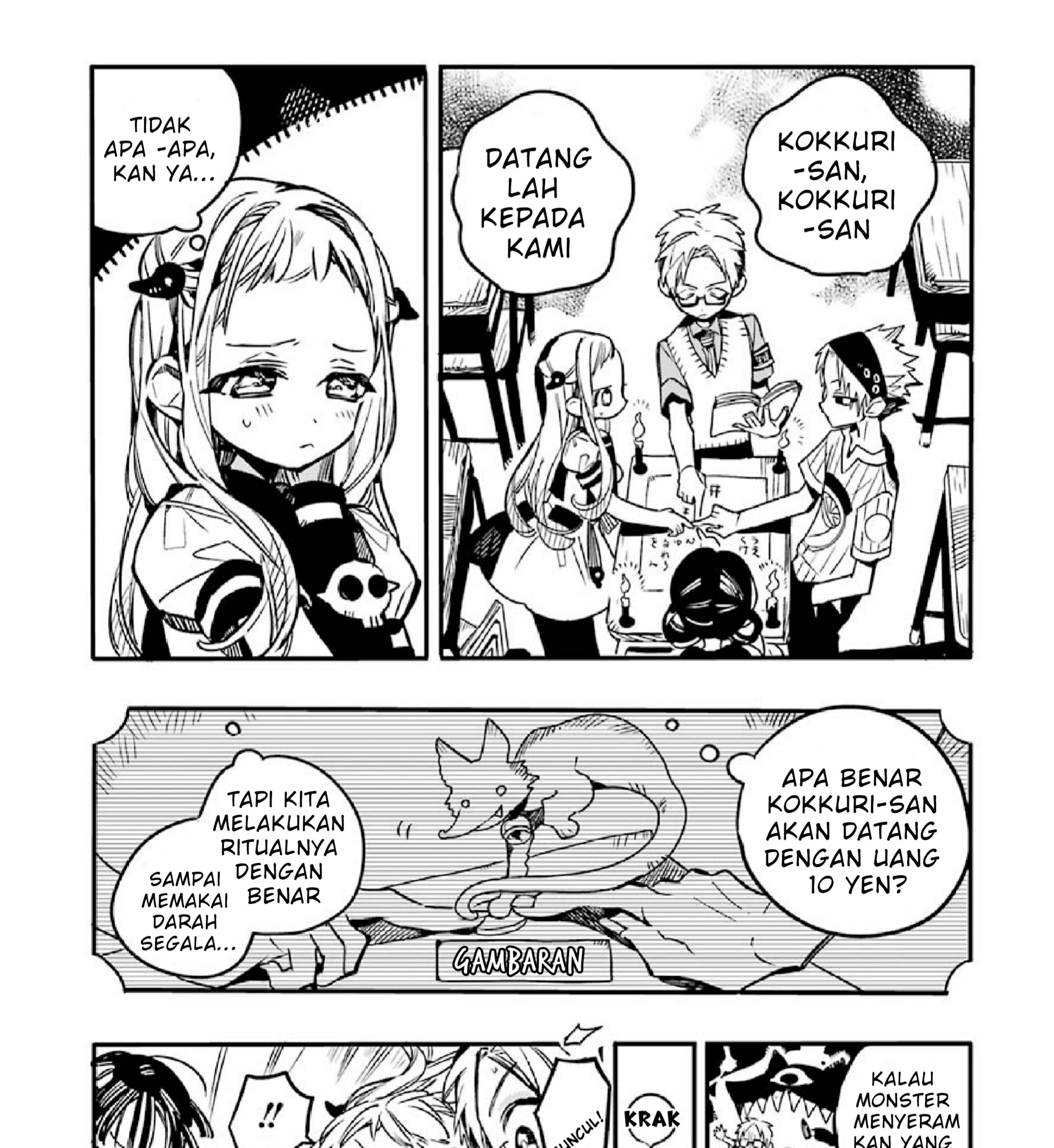 Houkago Shounen Hanako-kun Chapter 4 Gambar 7