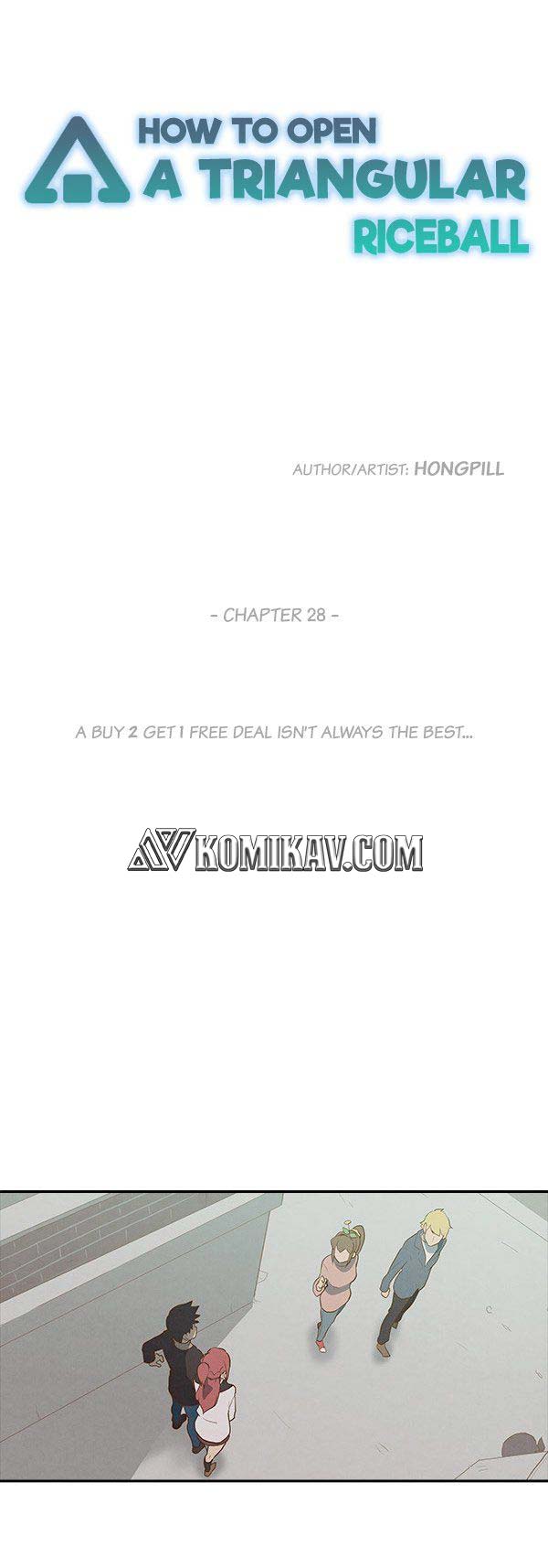 How to Open a Triangular Riceball Chapter 28 Gambar 4
