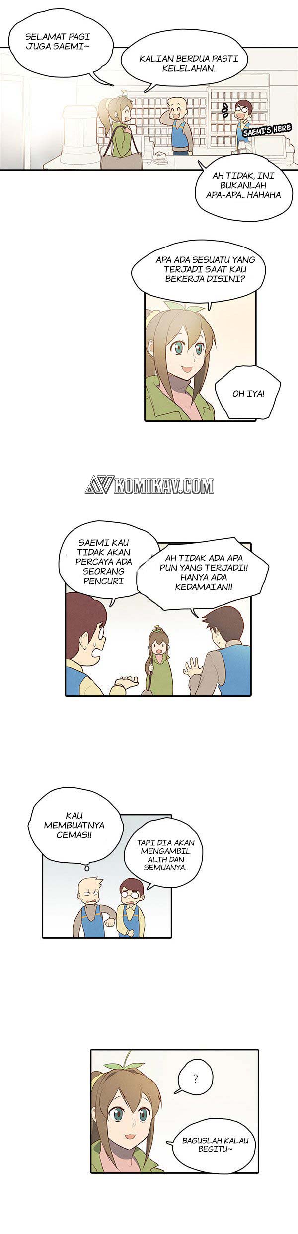How to Open a Triangular Riceball Chapter 22 Gambar 22