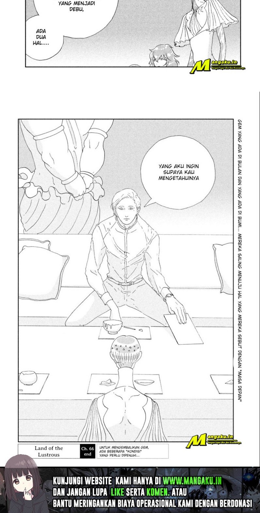 Houseki no Kuni Chapter 66 Gambar 14