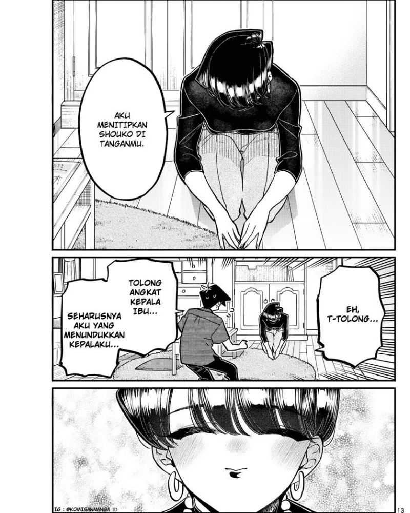 Komi-san wa Komyushou Desu Chapter 377 Gambar 13