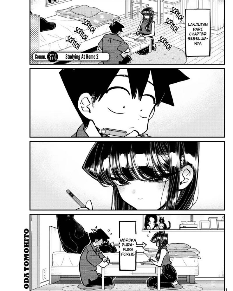 Baca Komik Komi-san wa Komyushou Desu Chapter 374 Gambar 1