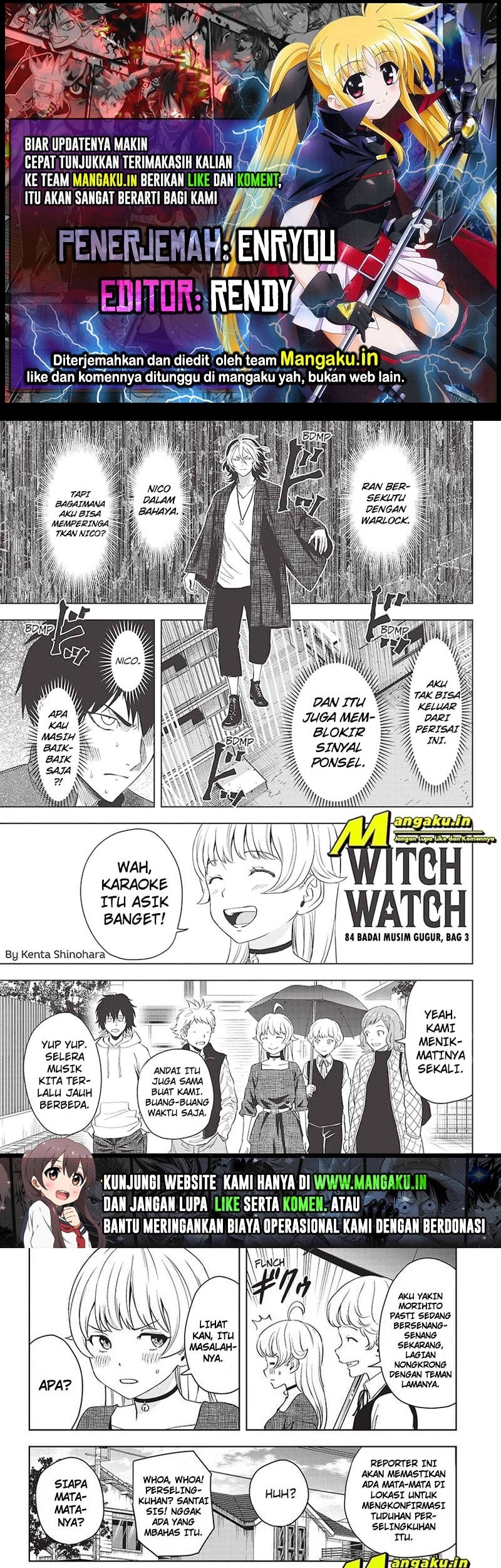 Baca Komik Witch Watch Chapter 84 Gambar 1