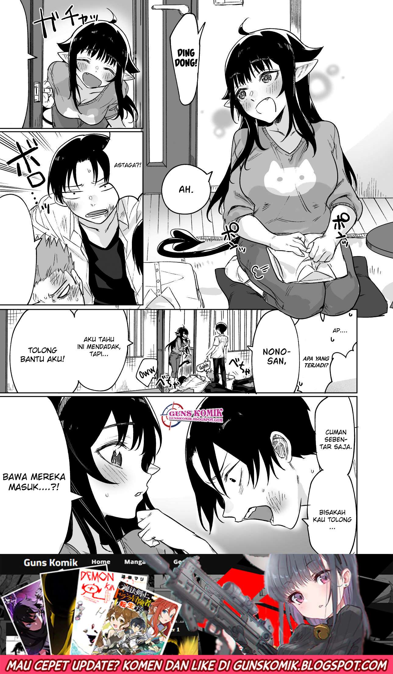 Baca  I Brought Home a Succubus who Failed to Find a Job Chapter 4 Gambar 2