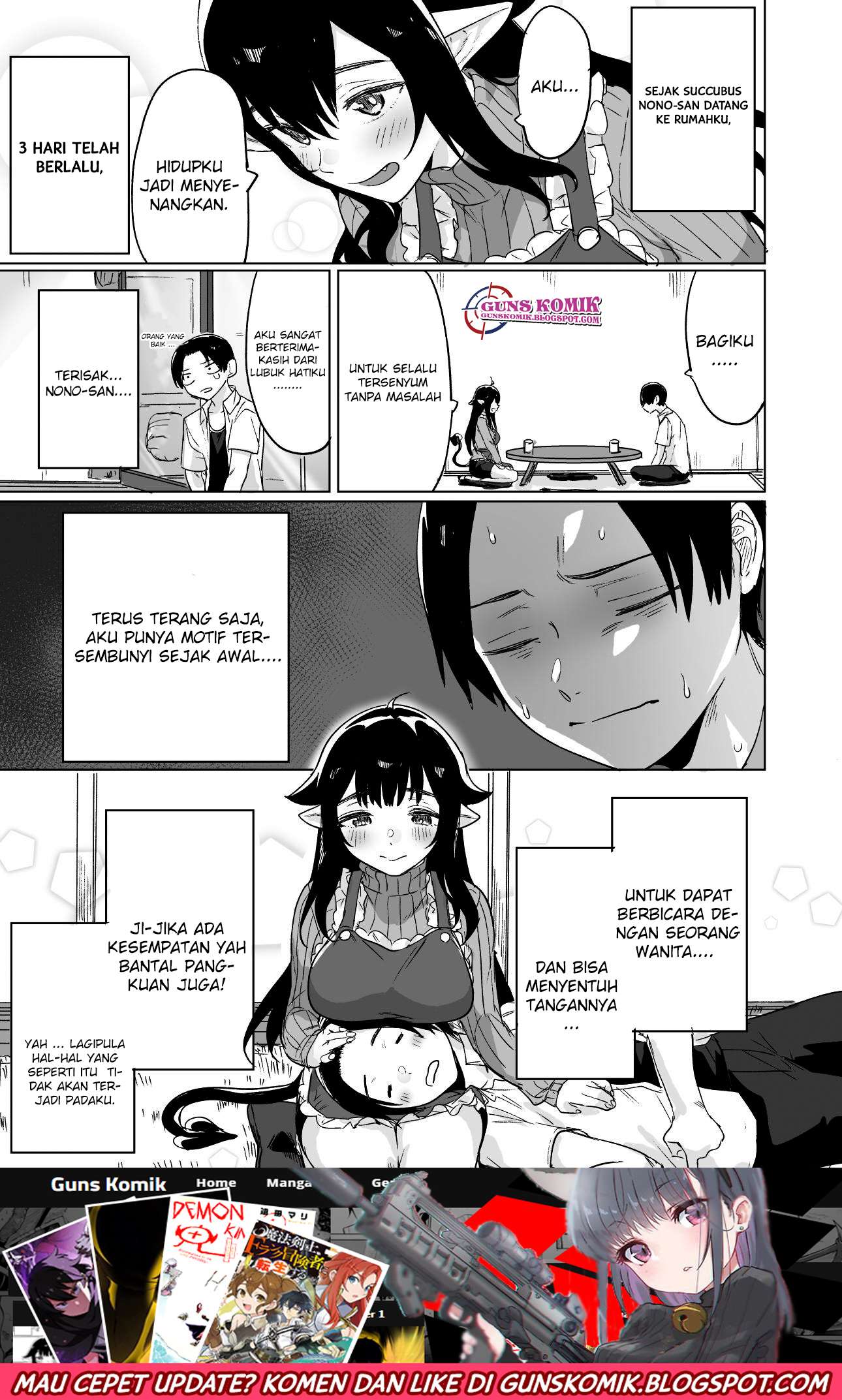 Baca  I Brought Home a Succubus who Failed to Find a Job Chapter 2 Gambar 2