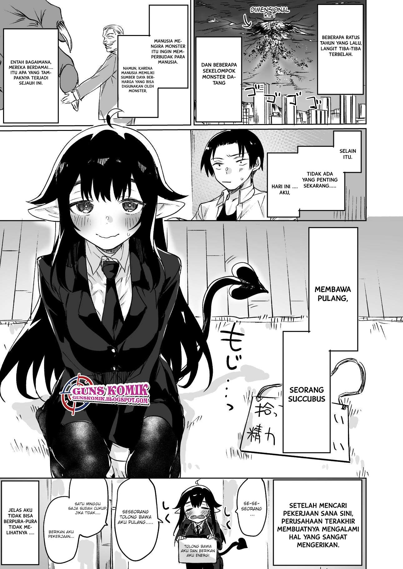 Baca  I Brought Home a Succubus who Failed to Find a Job Chapter 1 Gambar 2