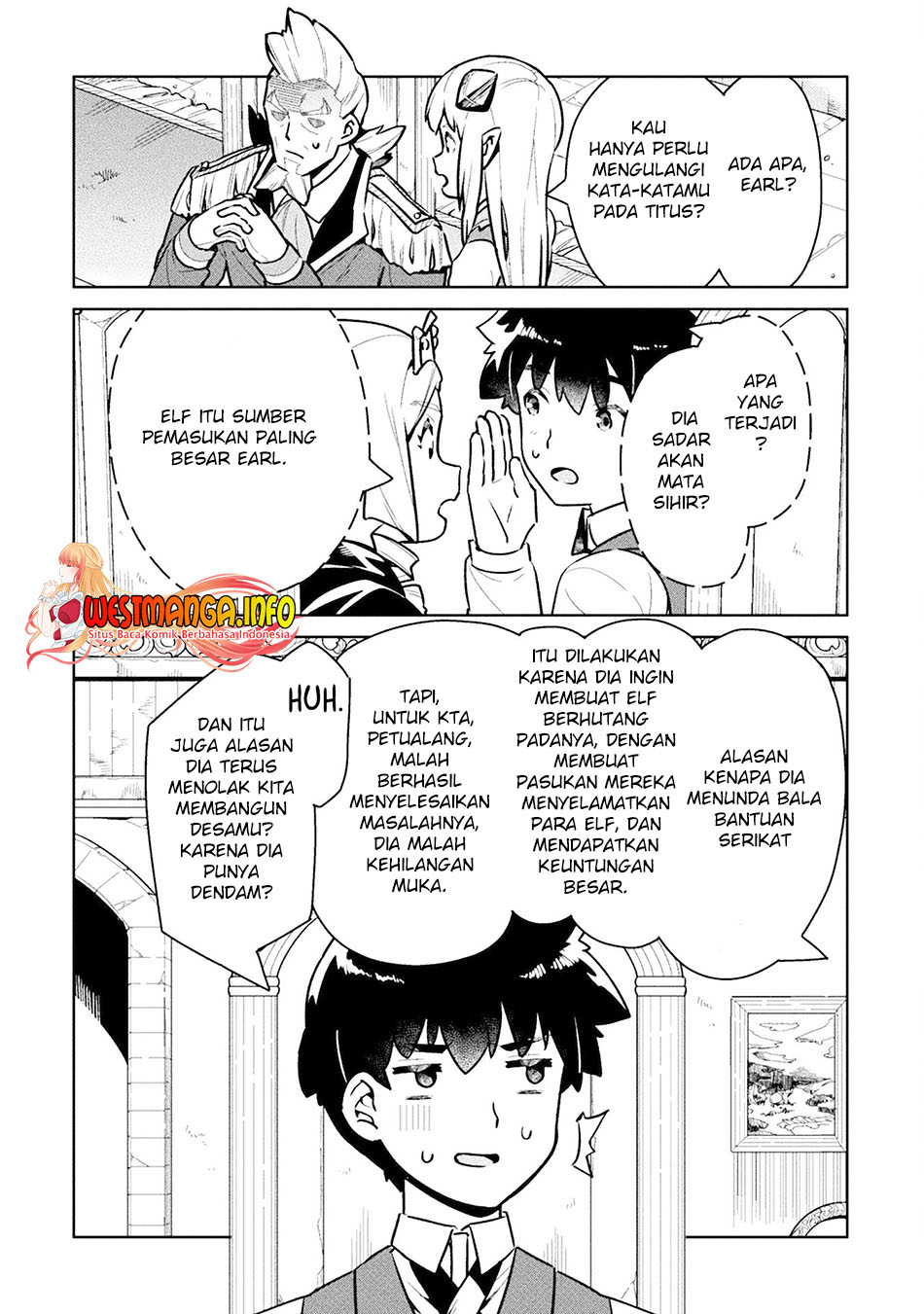 NEET dakedo Hello Work ni Ittara Isekai ni Tsuretekareta Chapter 46 Gambar 25