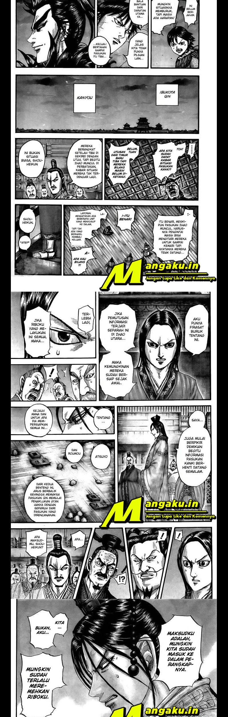 Kingdom Chapter 738 Gambar 3