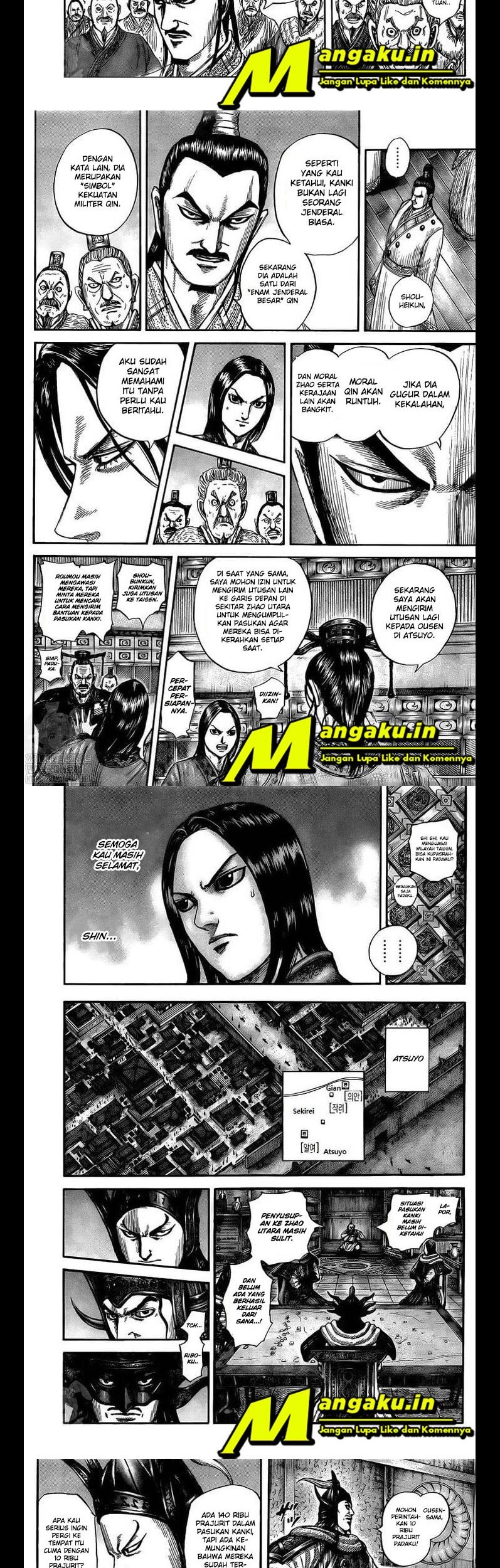 Kingdom Chapter 738 Gambar 5