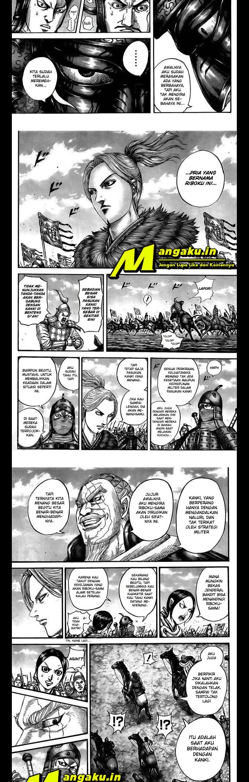 Kingdom Chapter 738 Gambar 7