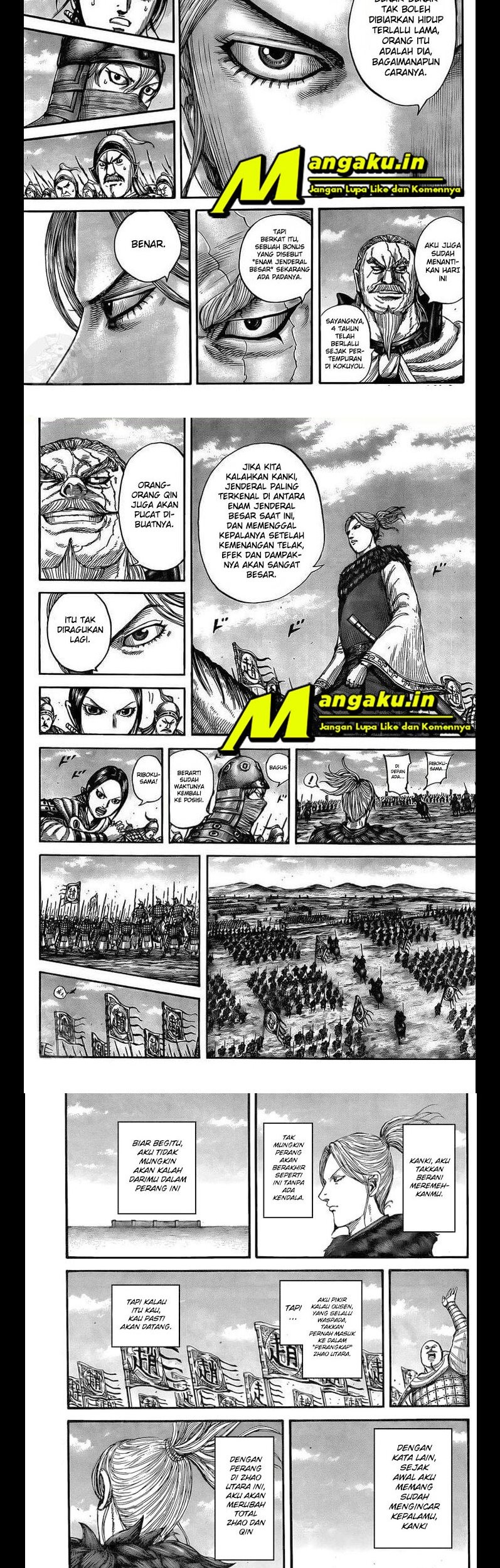 Kingdom Chapter 738 Gambar 9