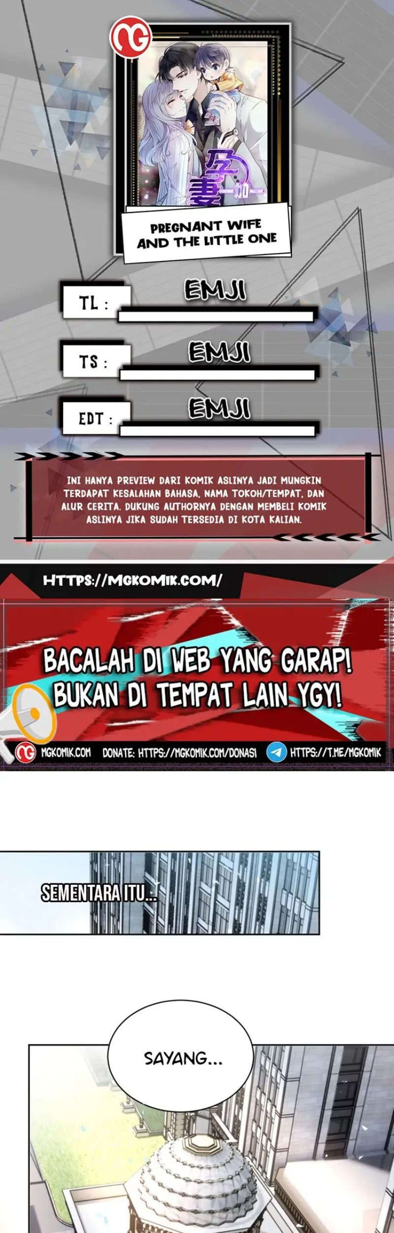 Baca Komik Pregnant Wife, One Plus One Chapter 217 Gambar 1