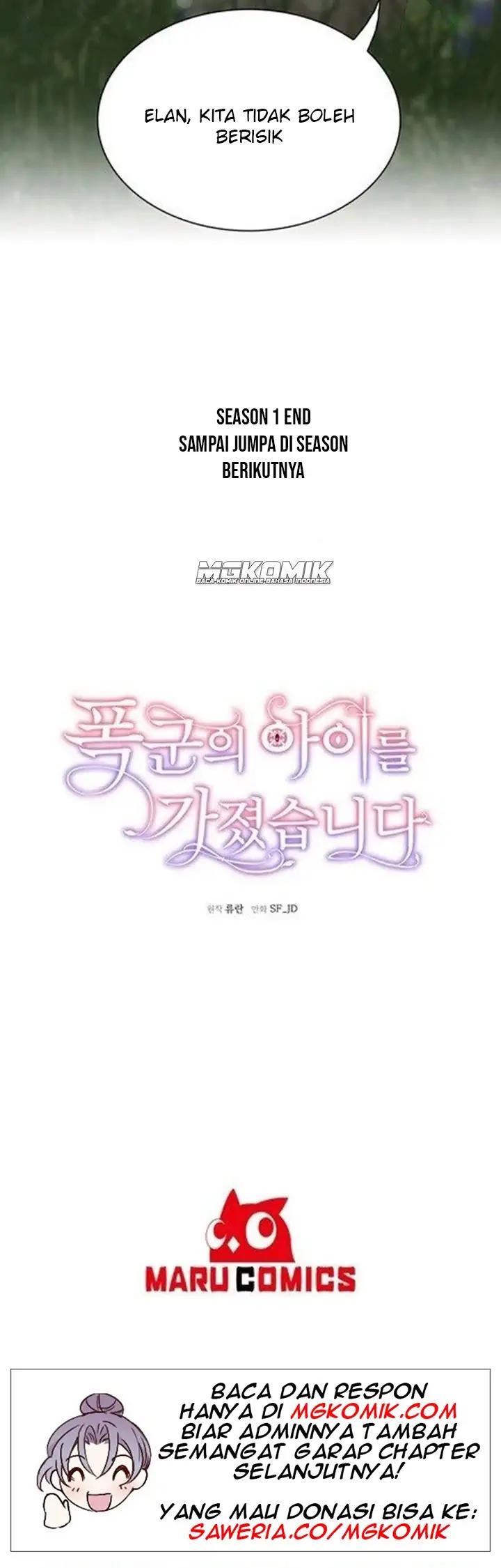 I Gave Birth to the Tyrant’s Child Chapter 50 Gambar 45